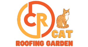 cat roofing garden